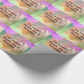 Elke dag ben ik moe, zaterdag, kleurrijk design cadeaupapier (Hoek)