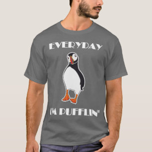 Elke dag ben ik Pufflin Puffin Bird T-shirt