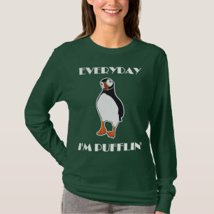 Elke dag ben ik Pufflin Puffin Bird T-shirt