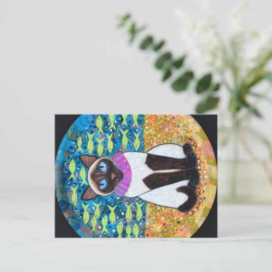 Elke dag briefkaart (Staand voorkant)