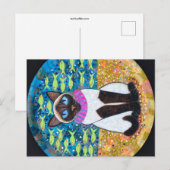 Elke dag briefkaart (Voorkant / Achterkant)