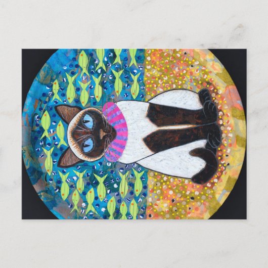 Elke dag briefkaart (Voorkant)