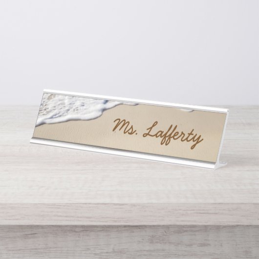 Elke dag bureau naambordje (Voorkant)