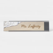 Elke dag bureau naambordje (Voorkant)