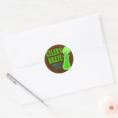 Elke dag Celerybrate - selaarspun Ronde Sticker (Envelop)