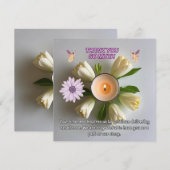 Elke dag dankbaar voor jou feestdagenkaart (Voorkant / Achterkant)