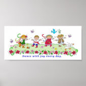 Elke dag dansen met Joy Poster (Voorkant)