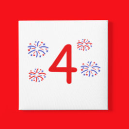 Elke dag dat er een Age Fireworks wordt vertoond Servet