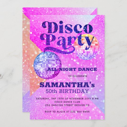 Elke dag dat je op een dag danst kaart (Voorkant / Achterkant)