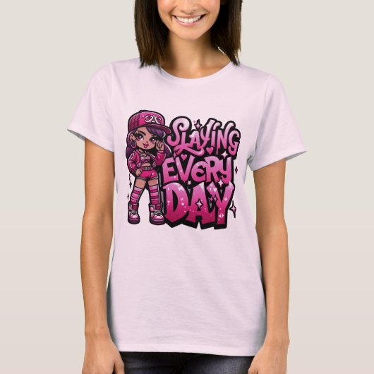 Elke dag doden t-shirt (Voorkant)