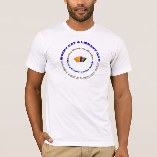 Elke dag een dag wisselaar t-shirt (Voorkant)