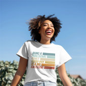 Elke dag een functionele volwassene zijn, lijkt ov t-shirt