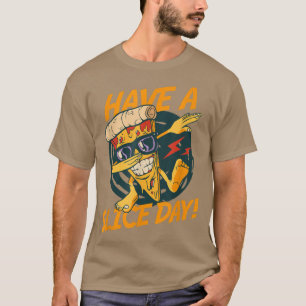 Elke dag een Italiaanse Dish Pizza T-Shi, een fees T-shirt