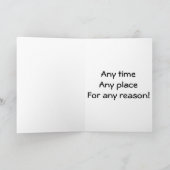 ELKE DAG, ELK MOMENT, OVERAL - IK BEN ER VOOR "JOU KAART (Binnen)