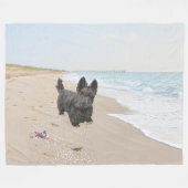 Elke dag fleece deken (Voorkant (Horizontaal))