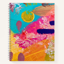 Elke Dag Gelukkig Spiraal Notebook Notitieboek