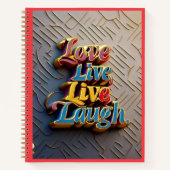 "Elke dag inspiratie" Notitieboek (Voorkant)