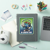 Elke Dag is Aardedag Sticker (iPad Cover)