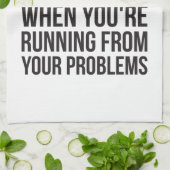 Elke dag is been dag - Grappige nieuwigheid squat Theedoek (Gevouwen)