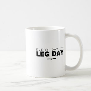 Elke Dag Is Been Dag Gym Fitness Workout Bodybuild Koffiemok