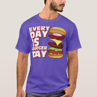 Elke dag is Burger Day T-shirt