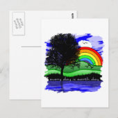 Elke dag is de Dag van de Aarde Briefkaart (Voorkant / Achterkant)