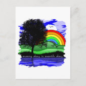 Elke dag is de Dag van de Aarde Briefkaart (Voorkant)