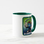 Elke dag is de Dag van de Aarde Mok (Voorkant rechts)