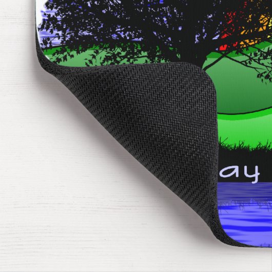 Elke dag is de Dag van de Aarde Muismat (Hoek)