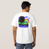 Elke dag is de Dag van de Aarde T-shirt (Achterkant volledig)