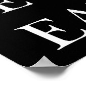 Elke dag is de druk op de Aarde of het poster (Hoek)