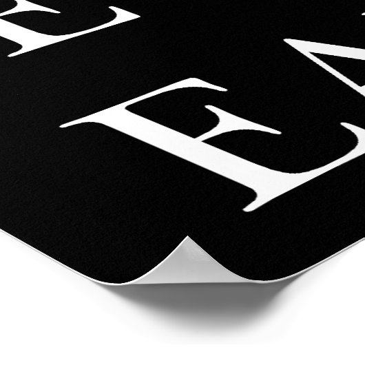 Elke dag is de druk op de Aarde of het poster (Hoek)