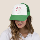 Elke dag is de kerstman Kerstmis. Trucker Pet (In situ)