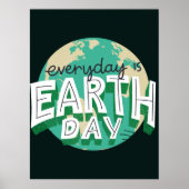Elke dag is de Natuur van de planeet op aarde Poster (Voorkant)