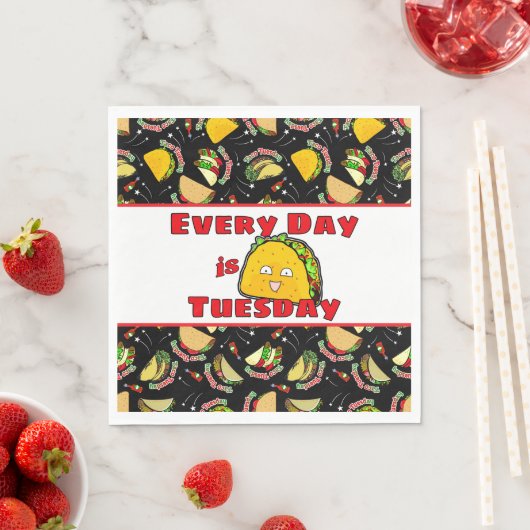 Elke dag is dinsdag Taco Servet (Insitu)