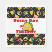 Elke dag is dinsdag Taco Servet (Voorkant)