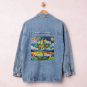 Elke dag is Earth Day AI Art Denim Jas Jacket (Hangar)