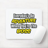 Elke dag is een avontuur... muismat (Met muis)