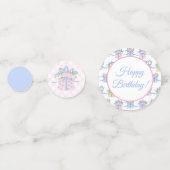 Elke dag is een cadeau Confetti (Achterkanten)