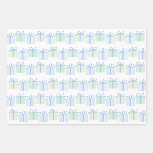 Elke dag is een cadeau jongen verjaardag inpakpapi inpakpapier vel (Voorkant)