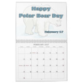 Elke dag is een feestdag 2011-kalender kalender (Feb 2027)