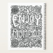 Elke dag is een frisse start - Kleur je eigen Planner (Achterkant)