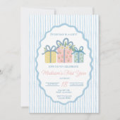 Elke dag is een geschenk Eerste Verjaardag, Grandm Kaart (Voorkant)