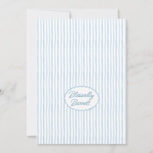 Elke dag is een geschenk Eerste Verjaardag, Grandm Kaart (Achterkant)