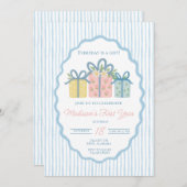 Elke dag is een geschenk Eerste Verjaardag, Grandm Kaart (Voorkant / Achterkant)