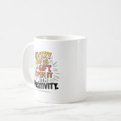 Elke Dag is een Geschenk Mok - Positieve Ochtend M (Voorkant links)