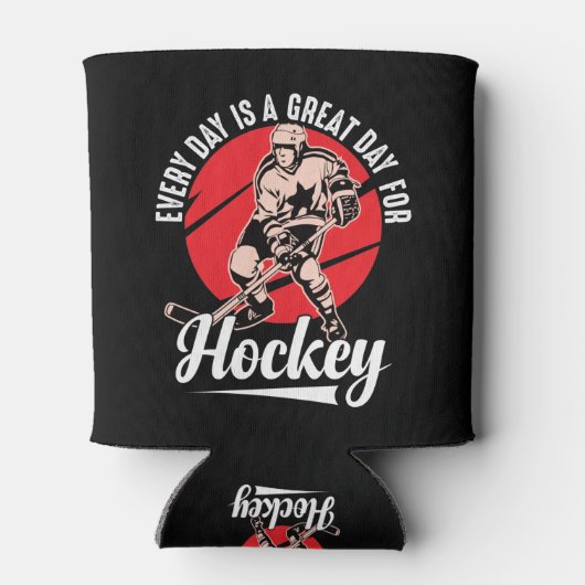 Elke dag is een geweldige dag voor de Hockey Blikjeskoeler (Achterkant)