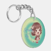 Elke dag is een goede dag Sleutelhanger (Voorkant Links)