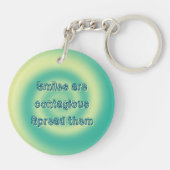 Elke dag is een goede dag Sleutelhanger (Achterkant)