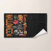 Elke dag is een halloween bad handdoek (Handdoek)